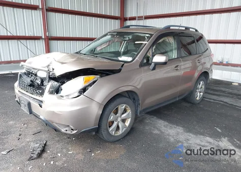 2015 Subaru Forester 2.5I Premium из США, поврежденный, VIN JF2SJADC2FH484068